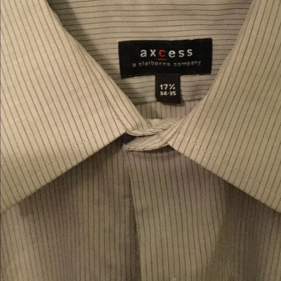 Silver gray button down - Picture 2 of 2